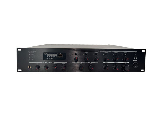 500W 6-strefowy wielostrefowy kontroler domowego audio i wzmacniacz z tunerem MP3 i FM