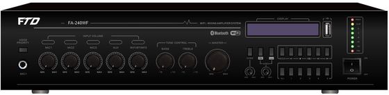 Odbiornik wzmacniacza stereo ISO9001 240 W Wifi do hotelowego systemu dźwiękowego