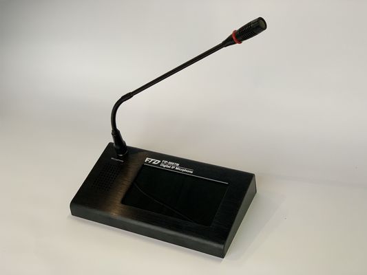 Sieć Tcp Ip Sieć Ethernet Ip System domofonowy Sieć Ip Zdalny mikrofon z ekranem dotykowym