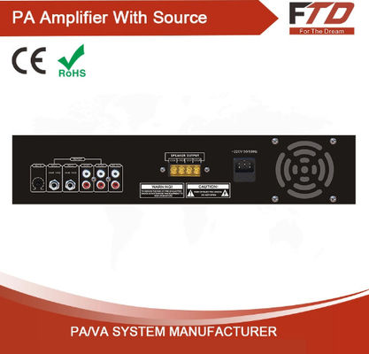 Power Mixer wzmacniacz aktywny system głośników PA zastosowanie w cywilu