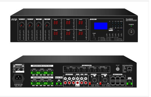wzmacniacze i głośniki power mixer ze wzmacniaczem matrix