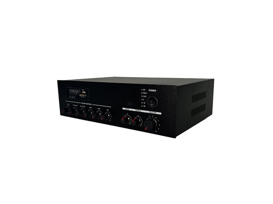 Wzmacniacz systemu PA 120W AC230V z MP3 SD BT FM