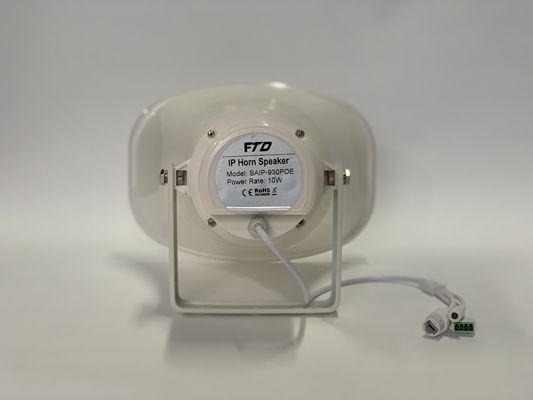 Sieć TCP/IP Zewnętrzny głośnik tubowy PA 30W Zasilanie POE