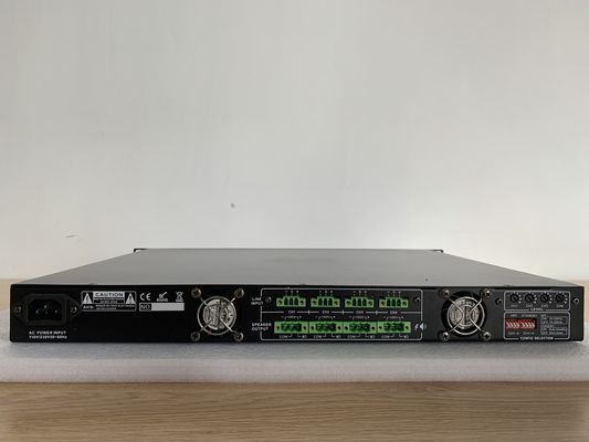 Wzmacniacze audio DC24V 4 * 500 W klasy D dla wysokiej wydajności biznesowej