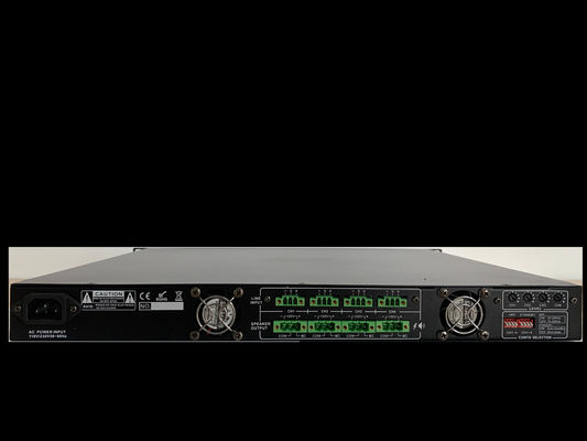 Wzmacniacze audio DC24V 4 * 500 W klasy D dla wysokiej wydajności biznesowej