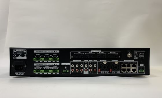 Wzmacniacz audio 6*120 W 6-kanałowy system Pa Zestaw 70dB S/N