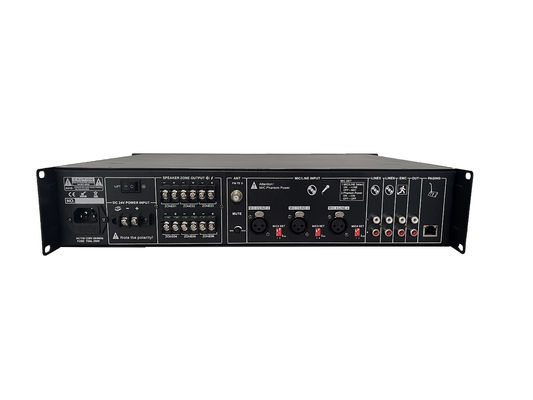 500W 6-strefowy wielostrefowy kontroler domowego audio i wzmacniacz z tunerem MP3 i FM
