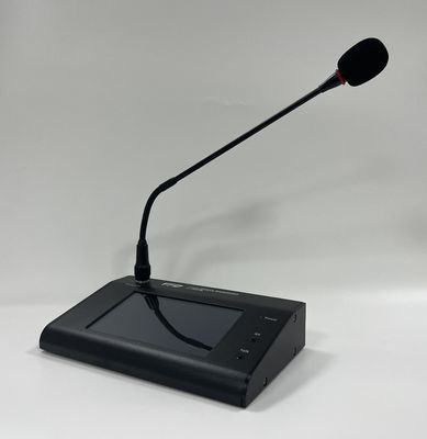 Cyfrowy dźwiękowy system ewakuacji FTD Mikrofon przeciwpożarowy POE