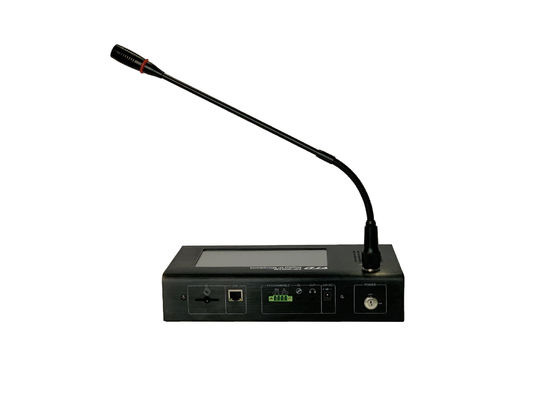 FTD DC 24V IP Network PA System 7-calowy ekran dotykowy LCD Zdalny mikrofon oparty na IP
