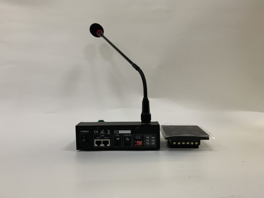 6-strefowy system mikrofonów przywoławczych na gęsiej szyi dla wzmacniacza matrycy audio