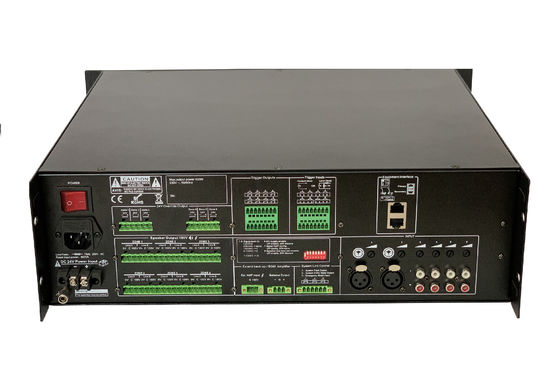 Dźwiękowy system ewakuacji przeciwpożarowej CE 500W 6-strefowy metalowy system PAVA