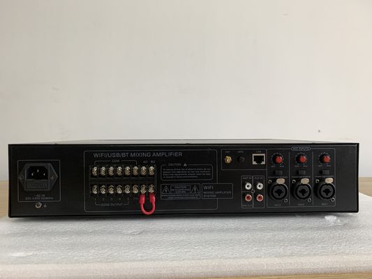 Odbiornik wzmacniacza stereo ISO9001 240 W Wifi do hotelowego systemu dźwiękowego