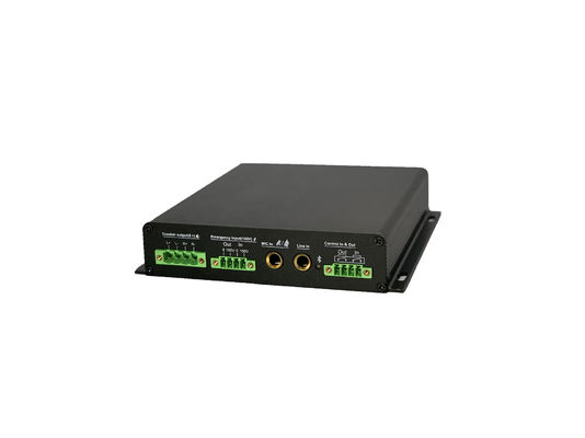 Cyfrowy system PA sieci IP 8 omów 2 * 15 W Wzmacniacz ścienny IP