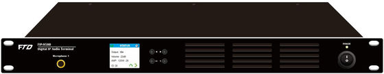 Black IP Network System PA Wzmacniacz sieciowy 100 V 500 W z dekoderem audio