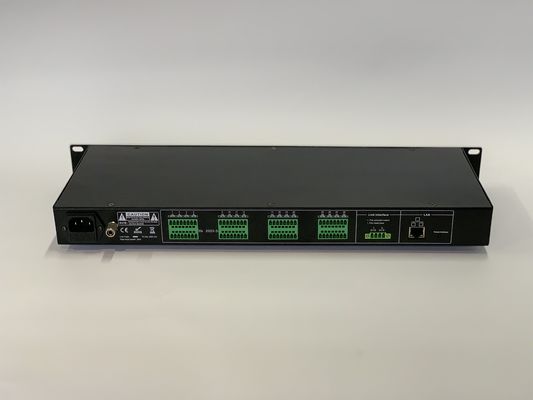 AC220V Sieciowy panel alarmowy TCP IP 32-strefowy wzmacniacz 19in 1U
