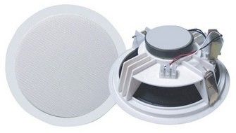 1,5W 3W 6W 8-calowe głośniki sufitowe Szkolny system audio 70V