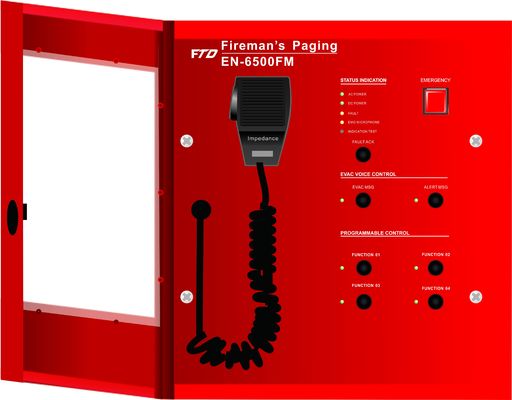 FTD Dźwiękowy system przeciwpożarowy Strefa ewakuacji 70dB Współczynnik S/N CE