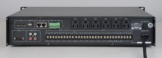 FTD-10WT System nagłośnieniowy Inteligentny 10-strefowy wzmacniacz audio Mp3