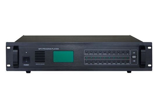 FTD-8WT Wzmacniacz systemu PA Inteligentny kontroler Tygodniowy zegar 4 GB 8 GB pamięci