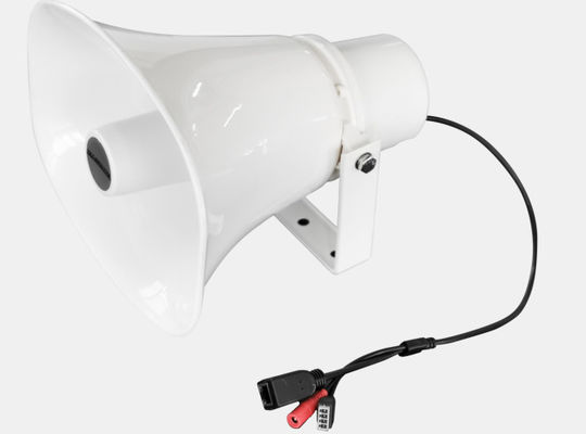 Sieciowy system PA 10/100Mbps IP Głośnik tubowy SIP POE 15W Łatwa instalacja