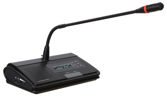 Cyfrowe bezprzewodowe systemy konferencyjne 60 Hz do 16 kHz Kontroler główny UHF