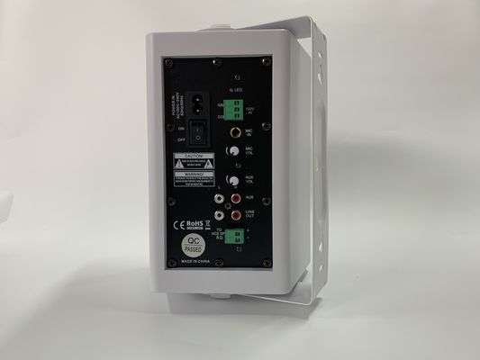 Aktywny głośnik PA 20W+20W do montażu ściennego 220V 60Hz