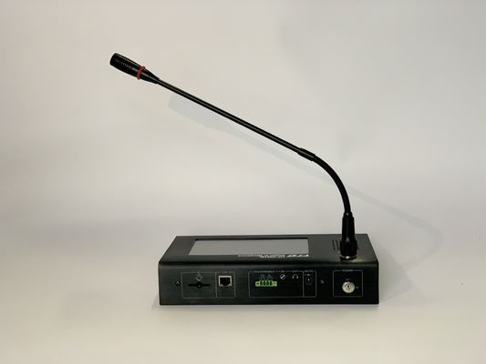 Sieć IP 70 dB System nagłośnieniowy Zdalny mikrofon przywoławczy z ekranem dotykowym
