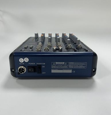 RoHS Profesjonalny wzmacniacz audio 6-kanałowa konsola miksująca z MP3