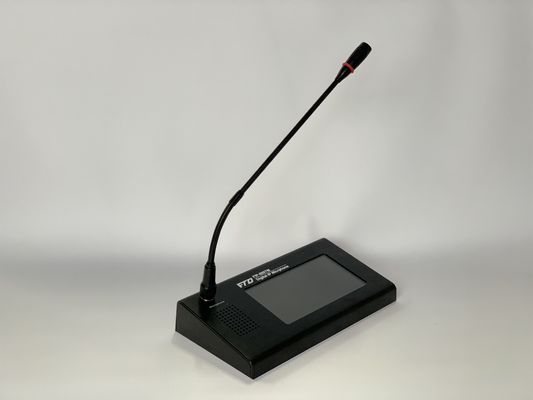 Sieć Tcp Ip Sieć Ethernet Ip System domofonowy Sieć Ip Zdalny mikrofon z ekranem dotykowym